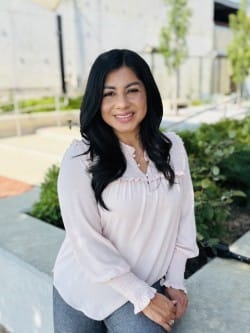 Two joyful members selfie