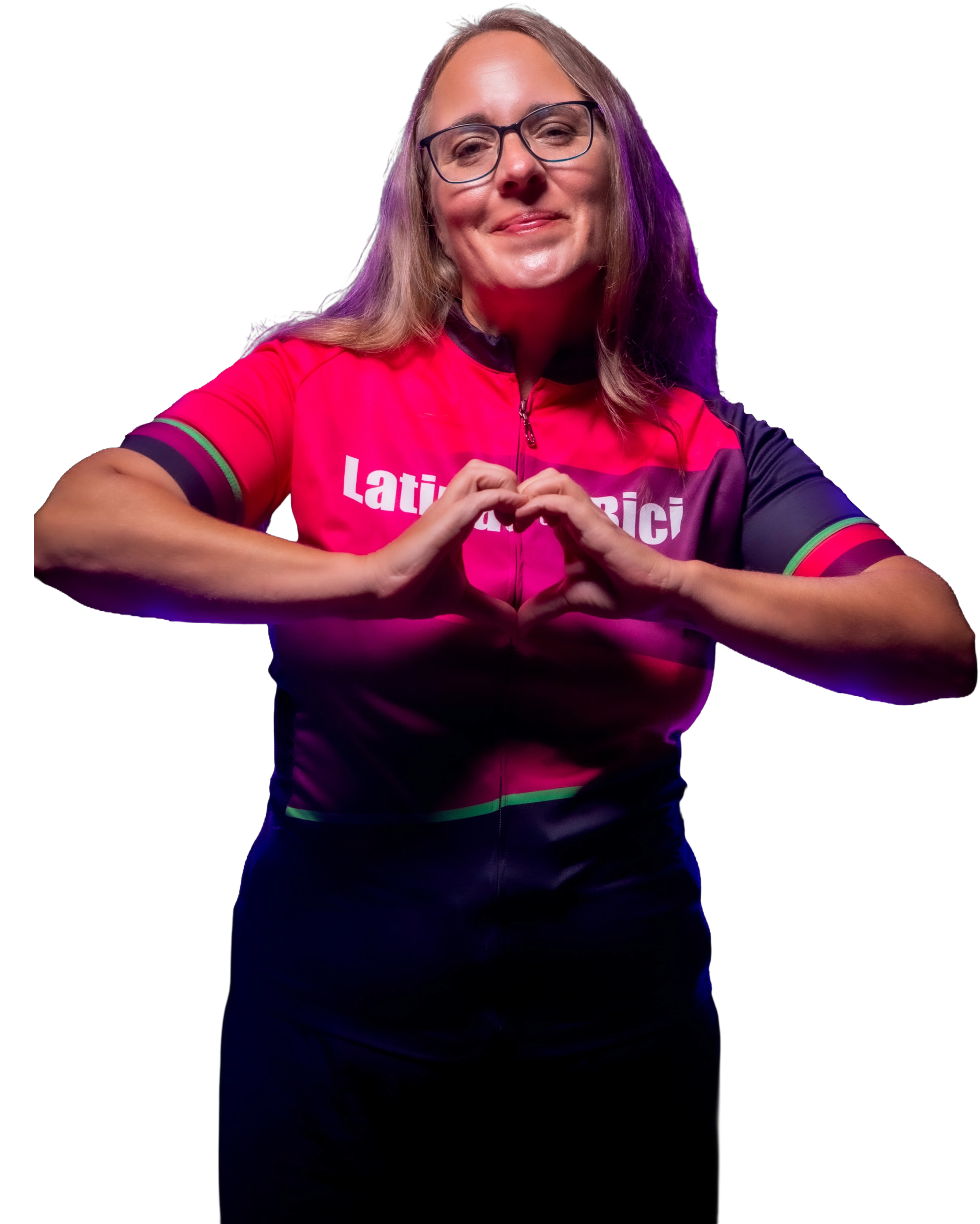 Two joyful members selfie